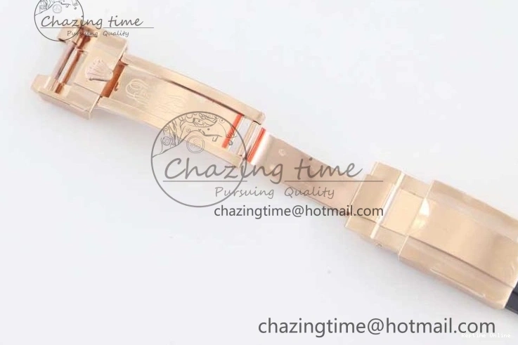 0117 Daytona 116515 RG TWF 1:1 Best Edition 904L Steel Black RG Dial on Oysterflex Strap A Popular 2415